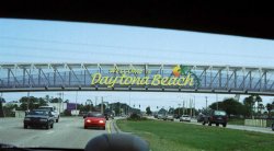 Auf dem Weg nach Daytona Beach